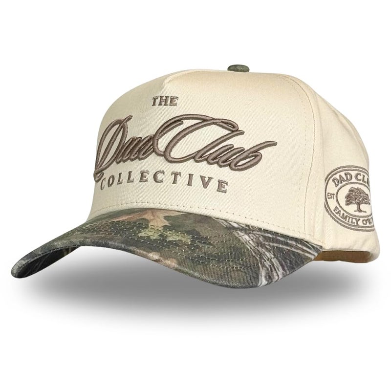 CITRUSY Vintage Mom & Dad Trucker Hats | Men & Women | Dad Hat Mama Hats for Boys | Kids Grandpa Boy Mom Girl Dad Hats | Country Western | Cotton | Snapback (Dad Club | Camo) - Image 1