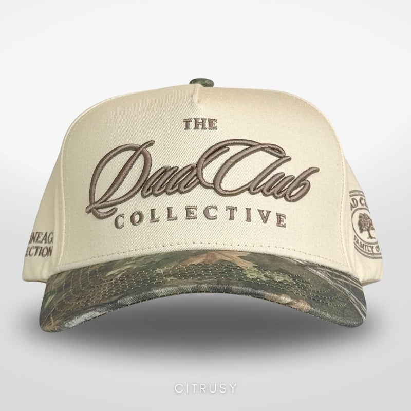 CITRUSY Vintage Mom & Dad Trucker Hats | Men & Women | Dad Hat Mama Hats for Boys | Kids Grandpa Boy Mom Girl Dad Hats | Country Western | Cotton | Snapback (Dad Club | Camo) - Image 2