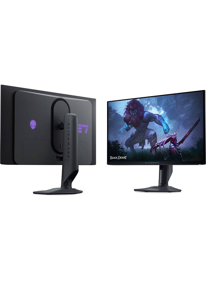 ديل شاشة ألعاب Alienware AW2725DF QD-OLED مقاس 27 بوصة، وقت استجابة 0.03 مللي ثانية، معدل تحديث 360 هرتز، ألعاب سلسة بدون تقطيع، AMD FreeSync Premium Pro + VESA، DP 1.4 / HDMI / USB 3.2 Type-C - Image 4