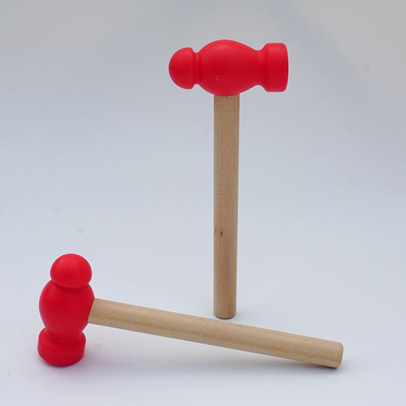 4pcs Hammer Toys Children Pretend Play Hammer Toys Pounding Hammers Toys - Image 4