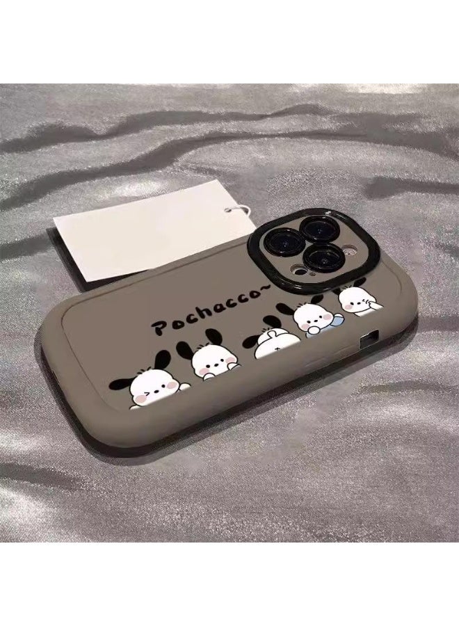 NIBEMINENT Crazy Panchito Protective TPU Case Cover For iPhone 15 Plus, Tea Color