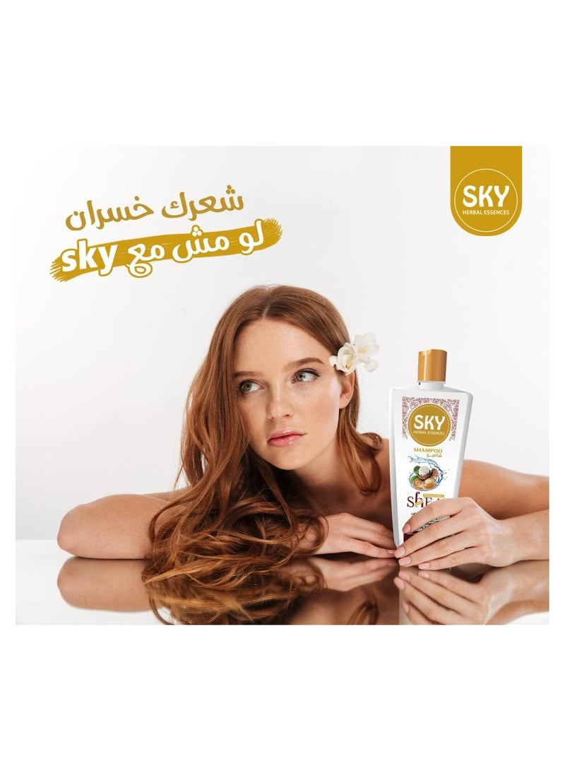 SKY Herbal Essences Shampoo With Argan Oil - 900ml - Image 3