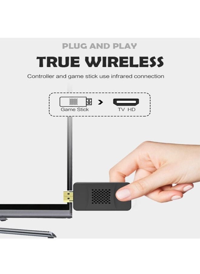 Beauenty - Data Frog USB Wireless Handheld TV Video Game Console Build In 750 Classic Game 8 Bit Mini Video Console Support AV/HDMI Output - Image 1