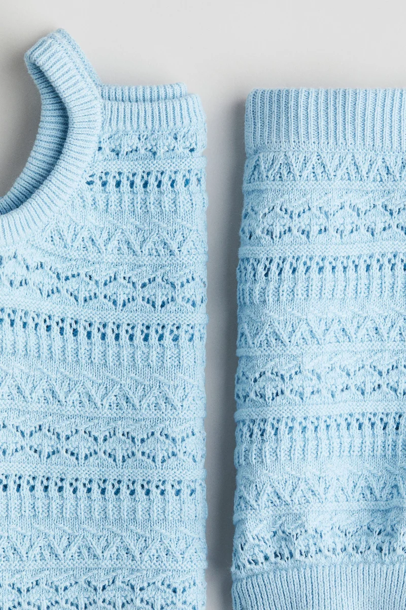 اتش اند ام طقم محبوك - قطعتين