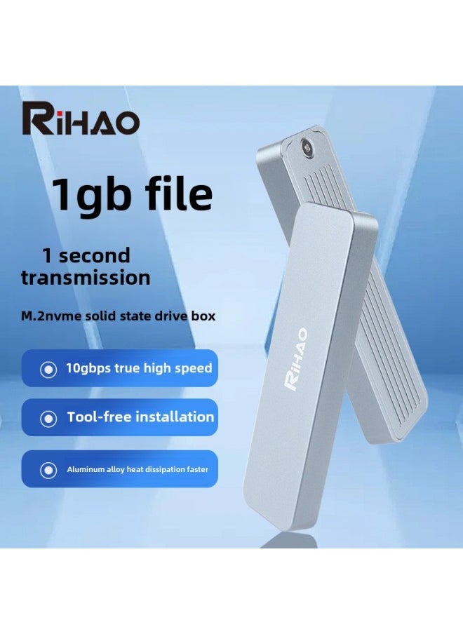 Generic Japan Hao M.2 SSD Box Nvme Single Protocol Mobile M2 Universal Ssd4T Expansion-Color:Dual Protocol 10gbps* With Dual Lines  - Image 4