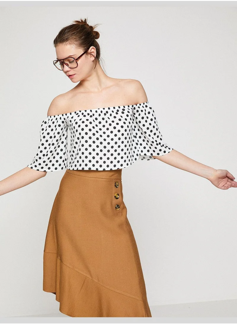 KOTON Polka Dot Blouse