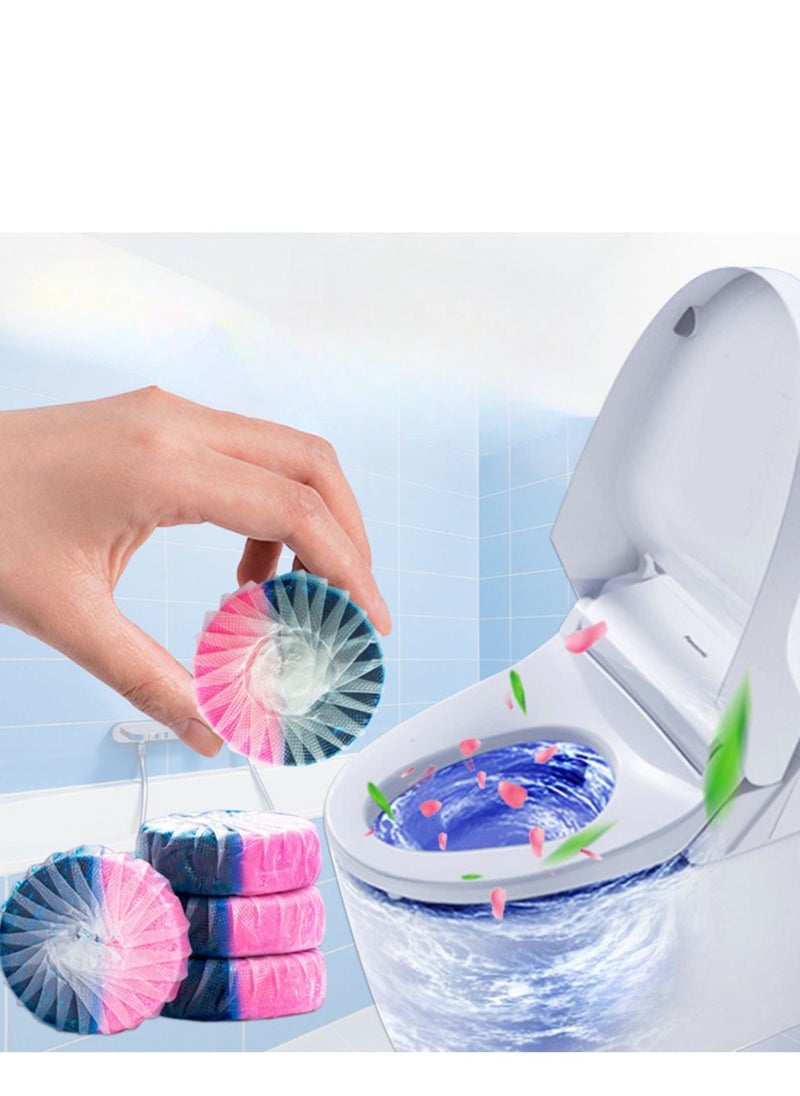 YUNSYE YUNSYE Toilet Bowl Cleaner 5 PACK,Long-Lasting Toilet Bowl Cleaner Tablets with Sustained-Release Technology Against Tough Stains,Automatic Toilet Cleaner for Deodorizing and Descaling  - Image 1