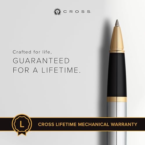 Cross Bailey Medalist Refillable Rollerball Pen – Medium Point, Black Ink, Presented in a Premium Gift Box - Image 3