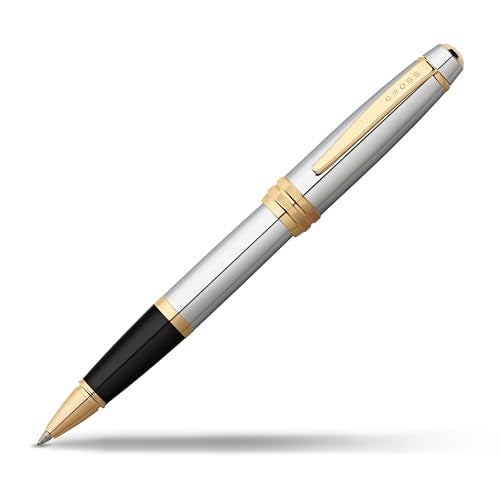 Cross Bailey Medalist Refillable Rollerball Pen – Medium Point, Black Ink, Presented in a Premium Gift Box - Image 1