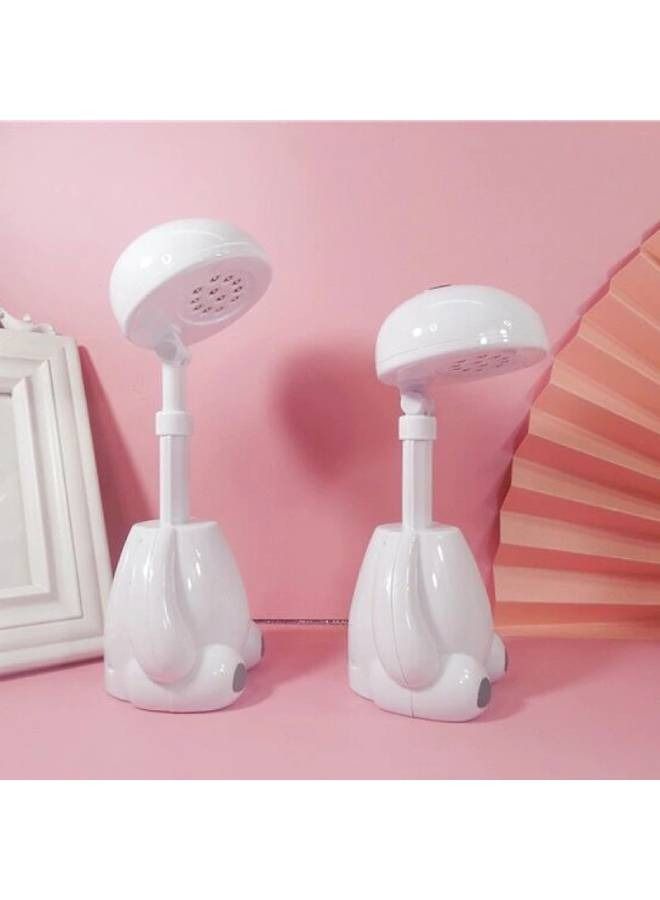 fashionhome 1-Piece Cartoon Bear Shape Table Lamp Rechargeable Touch Switch Desk Lamp LED White Light Lamp 23x9.5x7 cm  - Image 2