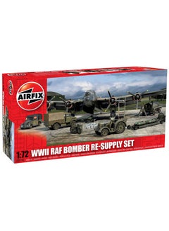 إيرفيكس طقم إعادة إمداد قاذفة سلاح الجو الملكي البريطاني من طراز Airfix A05330 للحرب العالمية الثانية، بمقياس 1:72، باللونين الأخضر والرمادي  - Image 1
