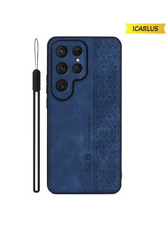 Blue/PU Leather