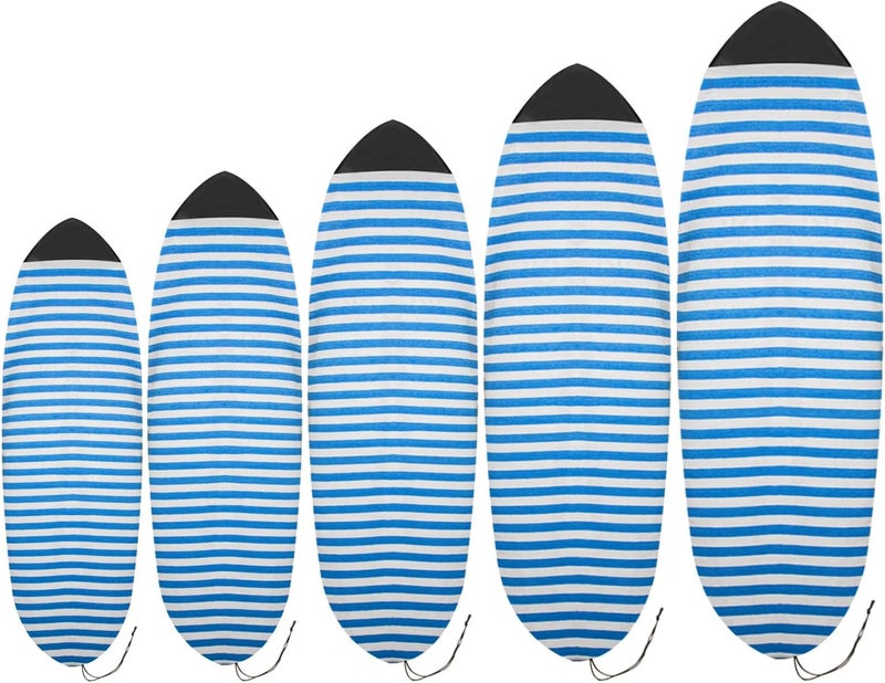 UCEDER Surfboard Sock Cover,Lightweight Stretch Board Bag for Sun Protection,Foldable Surfboard Sock Sleeve Perfect for Travel and Transportation - Image 1