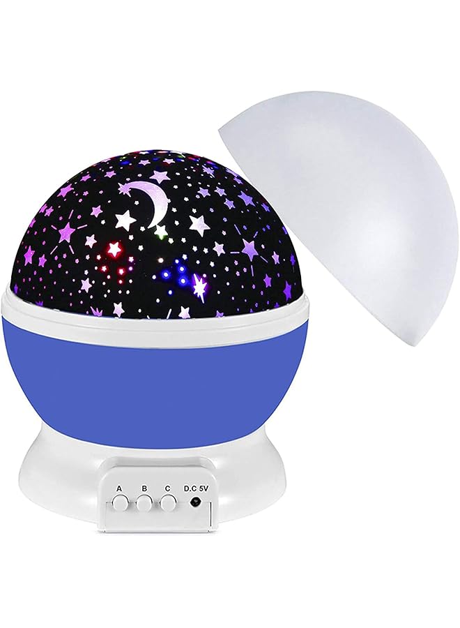 The Bros Star Night Light Projector for Kids, Rotating Moon Starry Lamp Projection for Bedroom Decor Birthday Christmas Xmas Gifts Presents for Boys Girls Toys for 3-10 Year Old Boys Gifts Blue, USB - Image 1