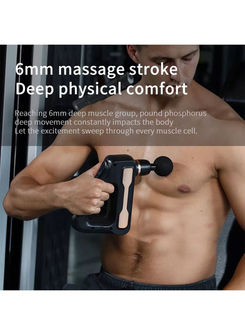 LIMOS Muscle Massage Gun Deep Tissue 30 Speeds Handheld Electric LCD Touch Screen Portable - Image 3