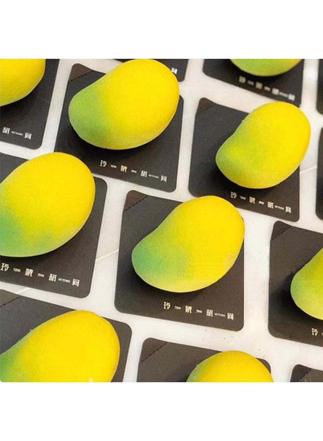 OCPO KITCHEN Mango Silicone Mold for Baking Mousse Cake, Fruit French Dessert, Pastry, Chocolate, Ice Cream, Cake Decoration Mold, 3D Mango Shape (10-Cavity) - Image 4