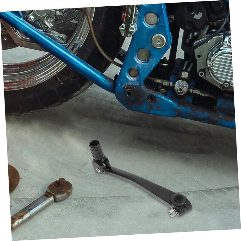 Black Aluminum Alloy Motorcycle Gear Shift Lever Dirt Bike Shifter Pedal Cover - Image 4