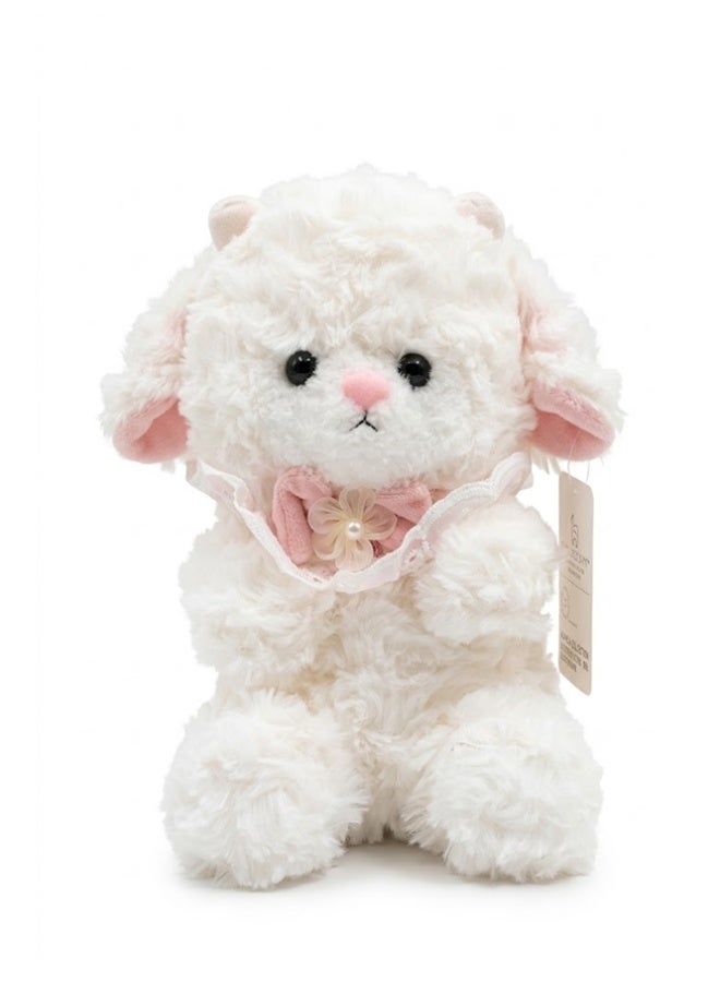 Crazy Boss Cute Plush Toy | Soft Stuffed Animal Doll with Ribbon | Kids Gift & Home Décor - Image 1