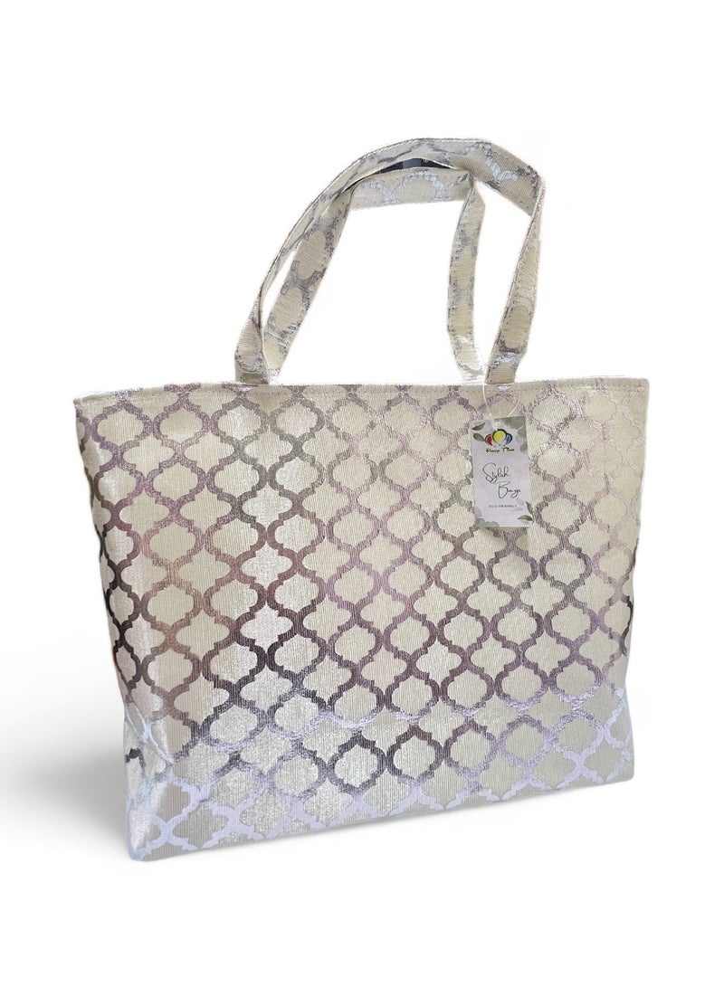 بارتي تايم حقيبة حمل المتسوقين الأنيقة بسحاب 43*9.5*30 سم توريد حقائب الموضة الحديثة