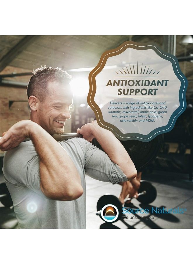 Source Naturals Men's Life Force Multiple Daily Multivitamin & Immune Health Supplement - 13 Essential Vitamins, Nutrients & Minerals - 180 Tablets - Image 2