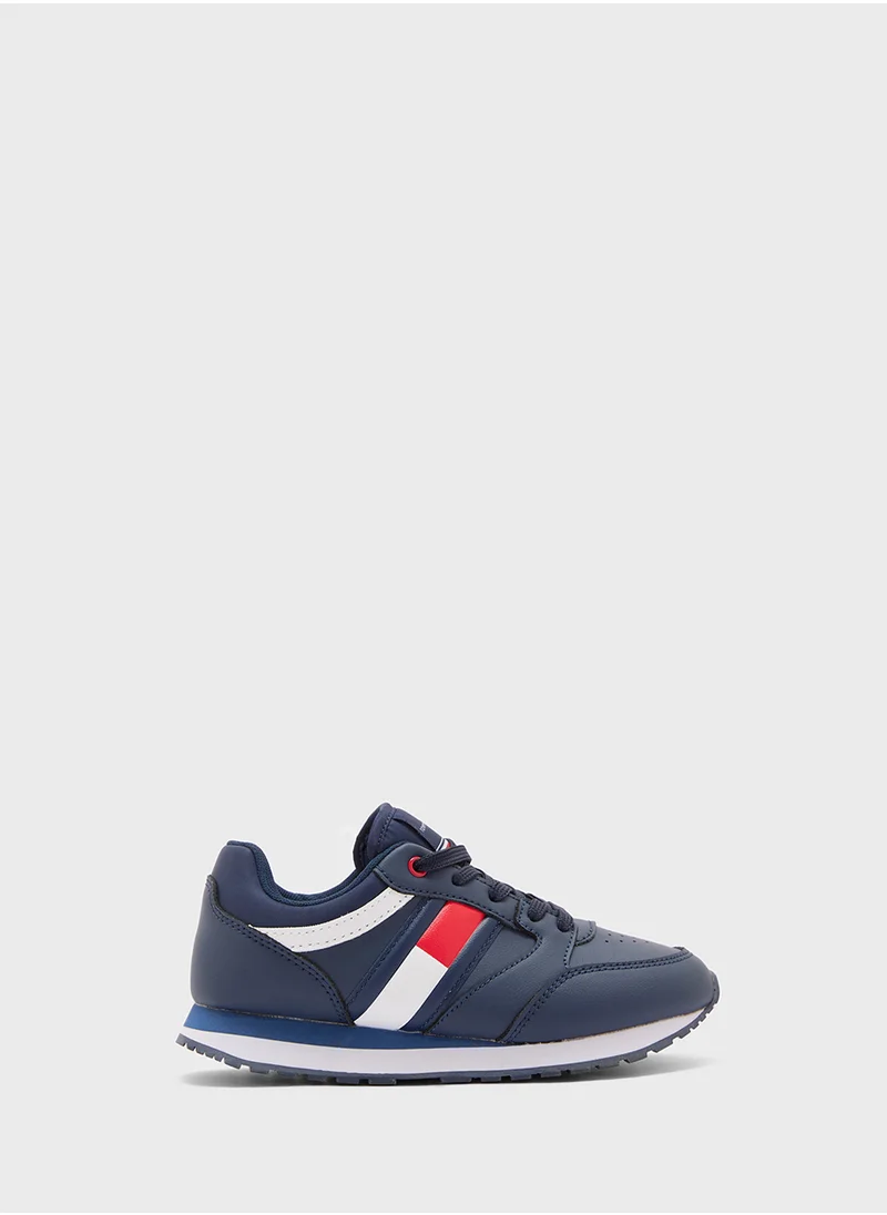 TOMMY HILFIGER Kids Low Top Lace Up Sneakers