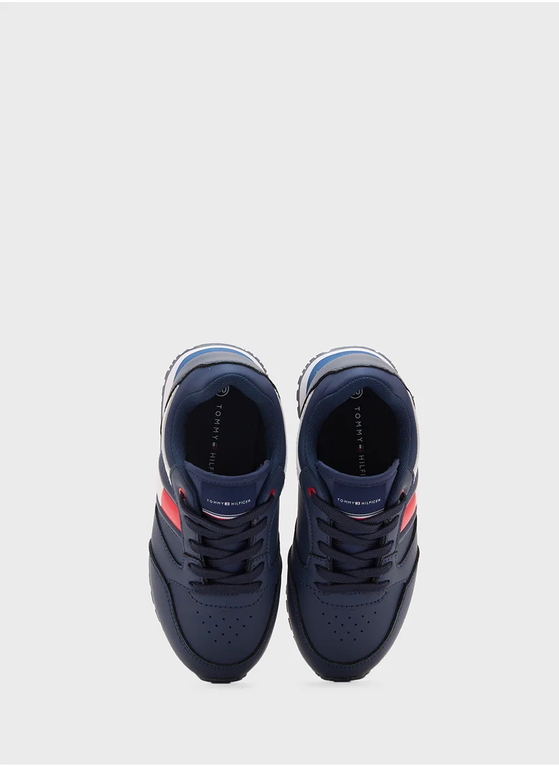TOMMY HILFIGER Kids Low Top Lace Up Sneakers