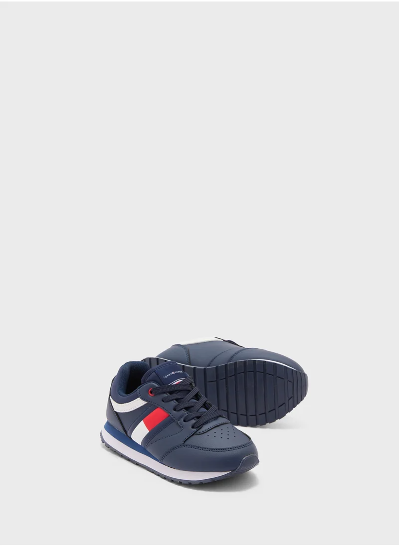 TOMMY HILFIGER Kids Low Top Lace Up Sneakers