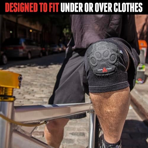 Triple Eight Covert Knee Pads – Ideal for Roller Skating, Biking, BMX, and Skateboarding - Image 4
