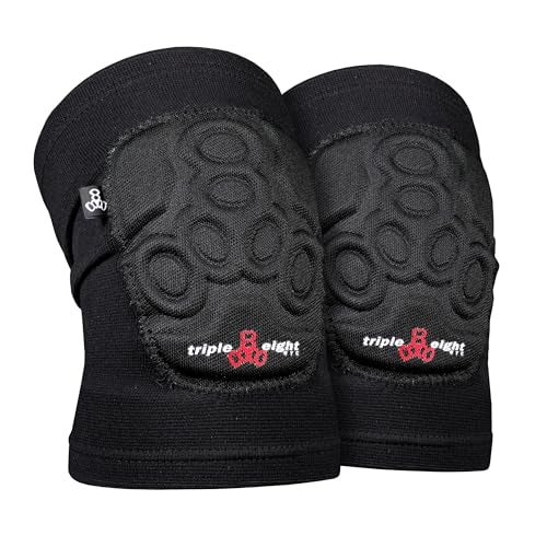 Triple Eight Covert Knee Pads – Ideal for Roller Skating, Biking, BMX, and Skateboarding - Image 1