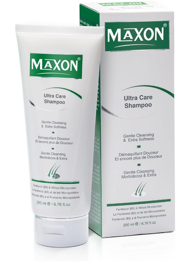 MAX-ON MAX-ON Shampoo for Thinning Hair - Extra Strength Ultra Care شامبو for Men and Women with Gentle Cleansing & Extra Softness - thick hair shampoo for Hair and Scalp Care 200 mL  - Image 1