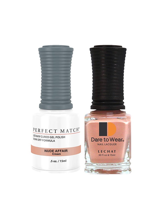 Lechat Soak Off Gel Nail Polish UV LED Gel Polish Nude Affair PMS214