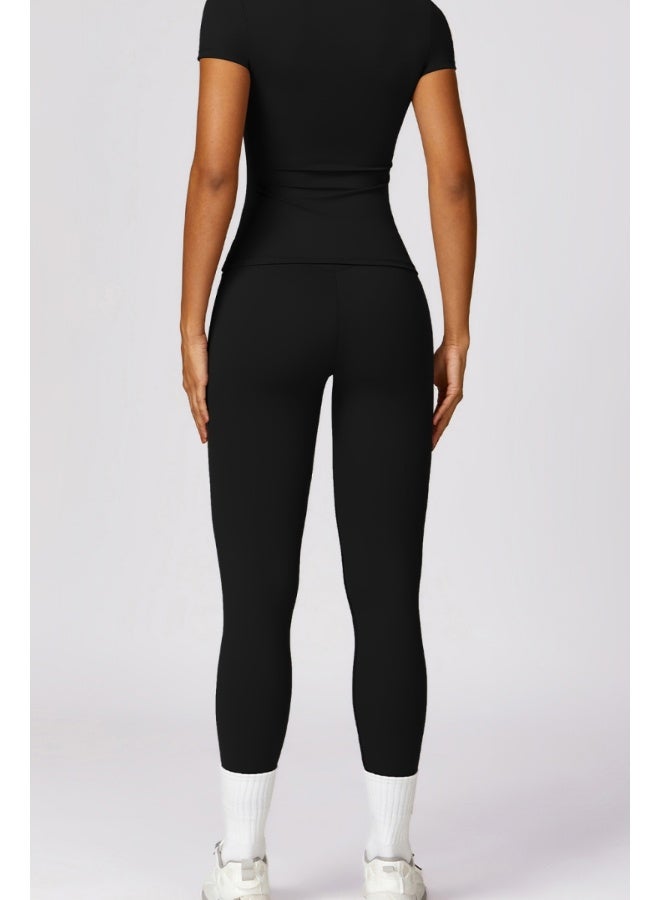 KAWN.YOGA KAWN YOGA Womens Short Sleeves Shirt - Image 2