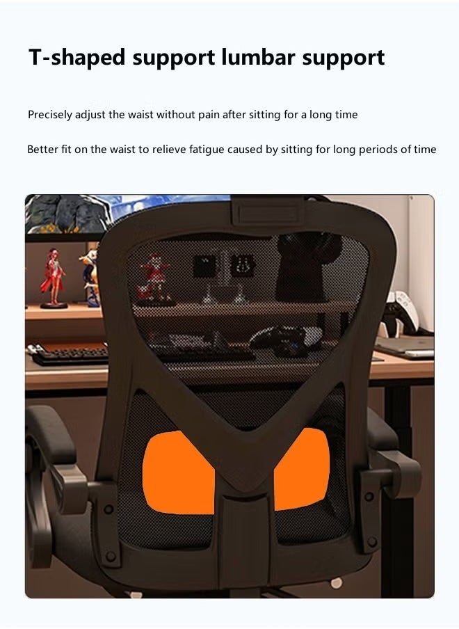 Stubborn Office Chair with Wheels, Staff Chair, Liftable and Breathable Mesh chair  - Image 3