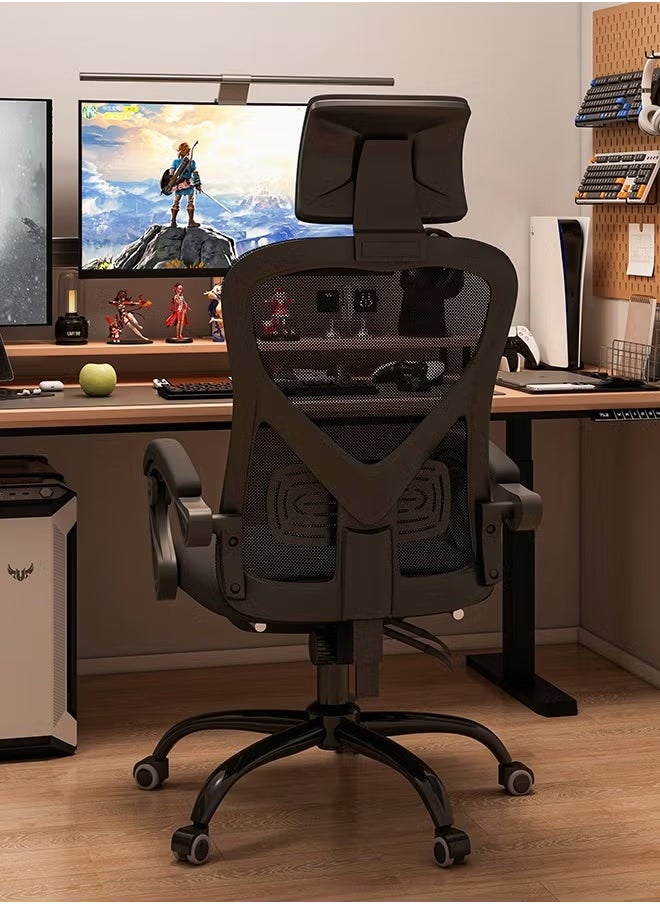 Stubborn Office Chair with Wheels, Staff Chair, Liftable and Breathable Mesh chair  - Image 5