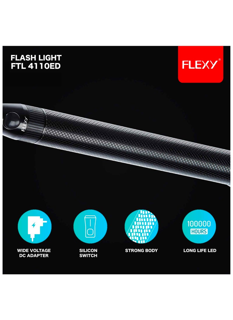 Flexy - Rechargeable Flashlight - Hyper Bright CREE 6W LED, 900m Coverage, and Lifetime Warranty - Image 1
