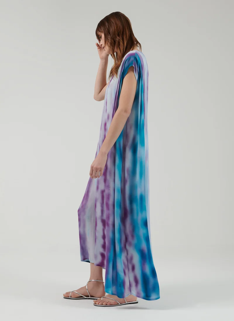 Leem  Ombre Print Kaftan - Shorter length for Women | Best Price UAE