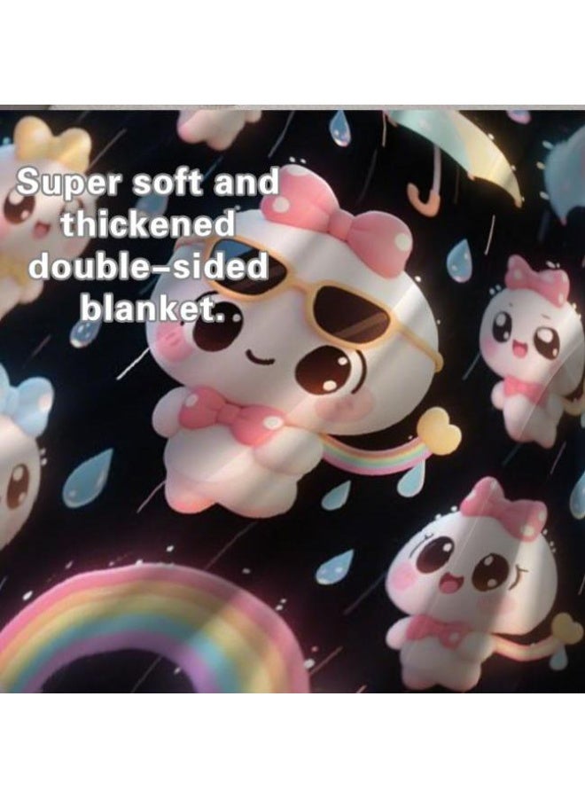 عام Wisdom Fairy (أحدث) بطانية رقيقة من الفانيلا (دافئة ومريحة، ومناسبة للنوم، واستخدام اللعبة، وإزالة الغبار والرمل) 150 سم * 200 سم - 40 - Image 5