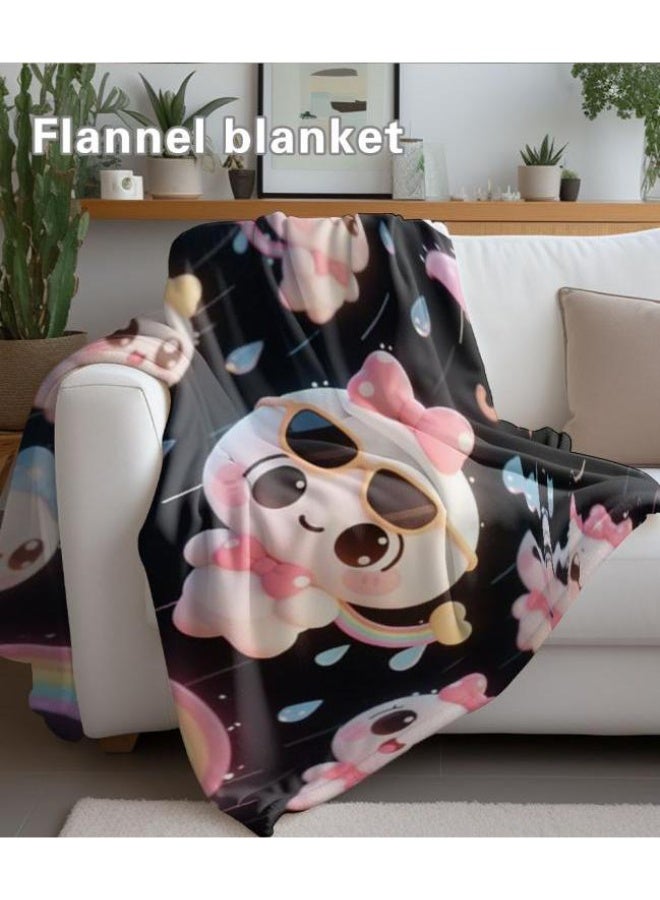 عام Wisdom Fairy (أحدث) بطانية رقيقة من الفانيلا (دافئة ومريحة، ومناسبة للنوم، واستخدام اللعبة، وإزالة الغبار والرمل) 150 سم * 200 سم - 40 - Image 4