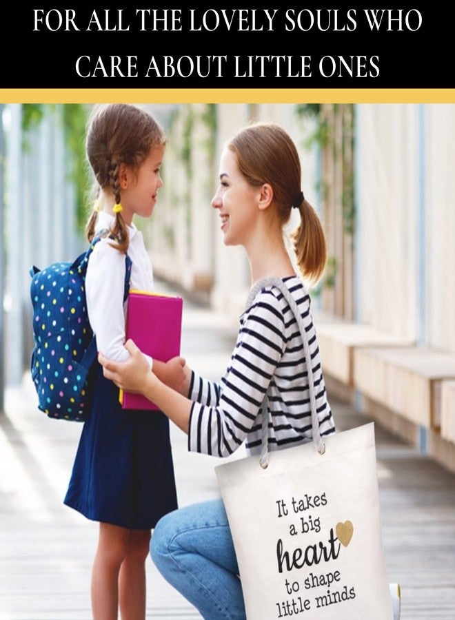 مارخا هدايا تقديرية من مارخا - أفضل هدايا للمعلمات - حقيبة متينة وقابلة للغسل للمعلمات بمقبض حبل ناعم - Image 5