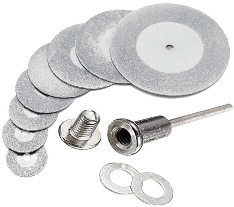 Diy Crafts 11514 11567 Glass Drill Bit, Diamond Tile Hole Saw Coated Core Remover Tool for Granite, Multicolor, 13 Piece - Image 2