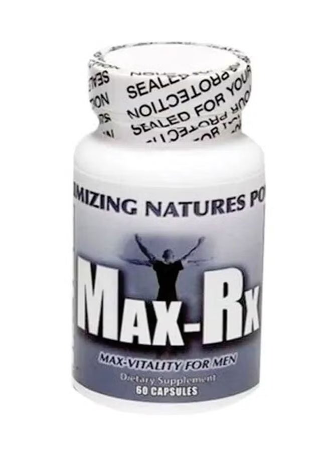 Max-RX Vitality For Men Capsules 60s - Image 2