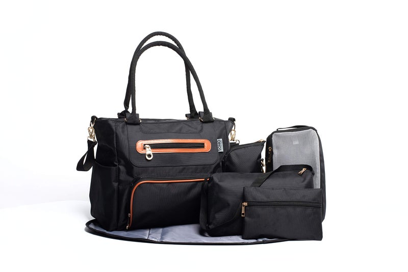 SoHo Designs SoHo Grand Central Station Diaper Bag (Green) - Image 1