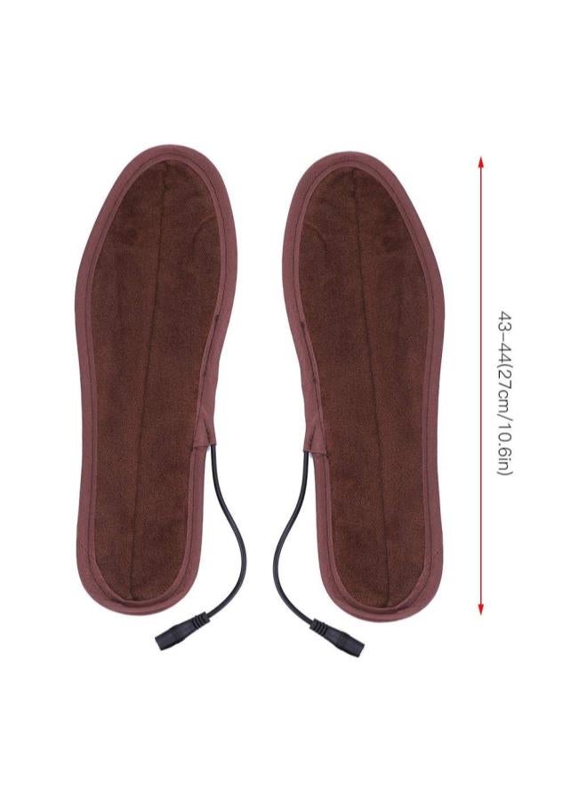 Heated Insoles, USB Heating Insoles Boots Insoles Shoe Insoles Sports Awards Boots Shoes Sneaker Ice Fishing for Hiking Camping(39-40) - Image 3