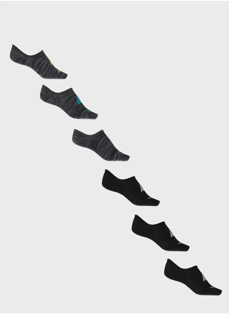 SKECHERS 6 Pack No Show Socks