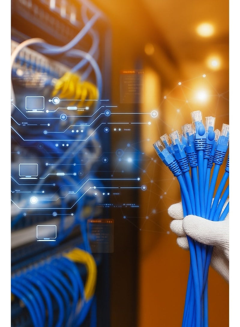 High-Quality CAT6 Ethernet Cable – Pure Copper – Available in 2m / 5m / 10m / 20m / 50m / 80m - Image 3
