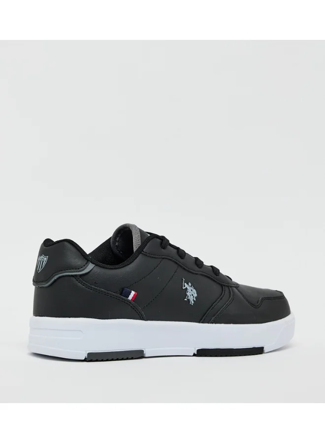U.S. Polo Assn. U.S. Polo Assn ANDREI WMN GLB 5PR Women’s Sneakers – Black Casual Shoes, Cushioned Insole, Everyday Comfort