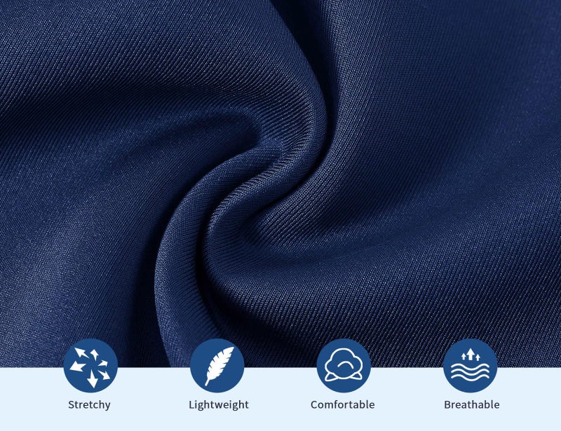 Rdruko Men's Tracksuit Sweatsuit Sets 2 Piece Hooded Full Zip Jogger Gym Lesiure Casual Track Sweat Suits for Men(Sapphire Blue, US M) - Image 3