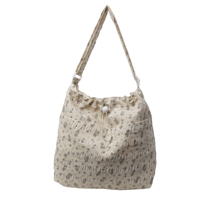 2024 Fresh Style Floral Bag Summer High-End Niche Women'S Bag New Large Capacity Shoulder Crossbody Bag - Image 1