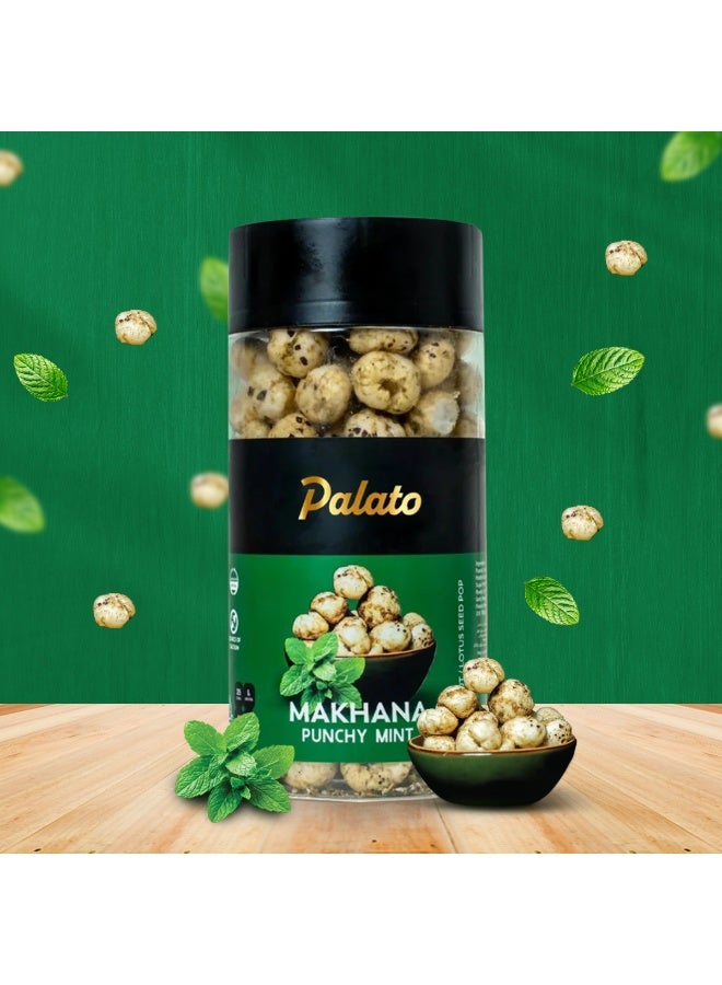 Palato Premium Gourmet Jumbo Size Makhana (Foxnut) Punchy Mint - Image 3
