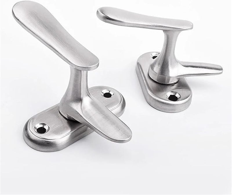 Large 5Pcs Stainless Steel Sliding Window Latch Handle Security Hasp Hardware Fittings - Image 4